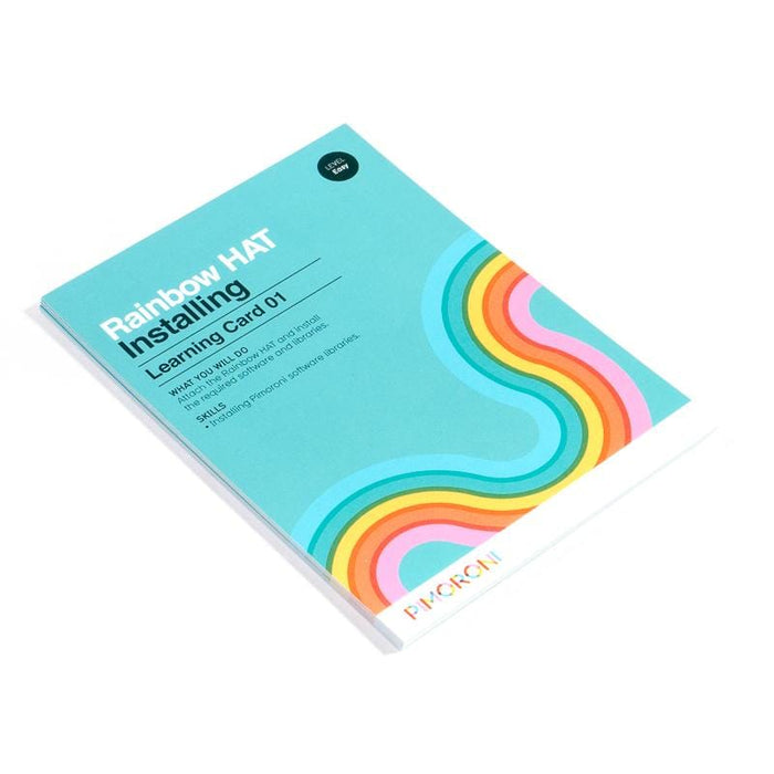 Rainbow HAT [Discontinued] by Pimoroni - The Pi Hut