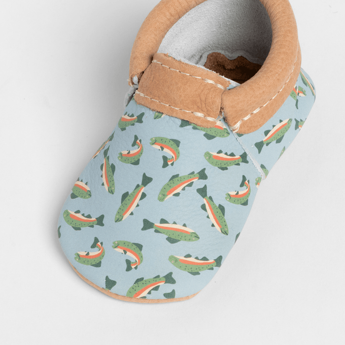 Rainbow Trout City Baby Shoe City Mocc Soft Sole