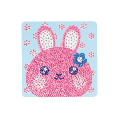 OOLY view of Razzle Dazzle DIY Gem Art Kit - Bouncy Bunny in use