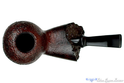 Blue Room Briars is Proud to Present this RC Sands Pipe 1/4 Bent Sandblast Apple with Plateau