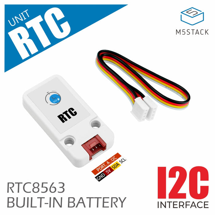 Real Time Clock (RTC) Unit (HYM8563) - m5stack-store