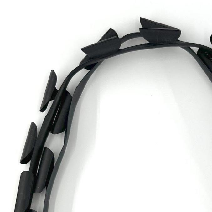 Recycled Inner Tube Necklace