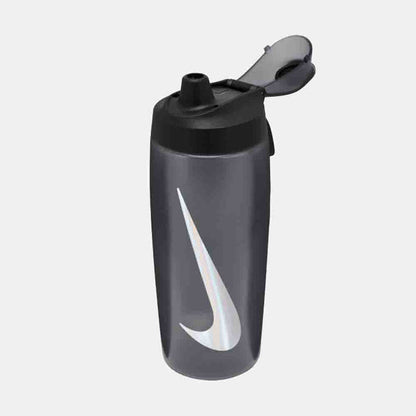 Front view of the Nike Refuel Bottle Locking Lid 18oz.