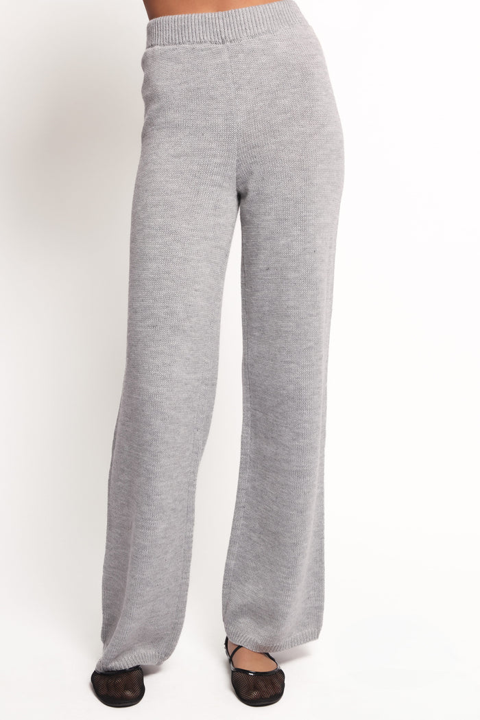 Petal and Pup USA SETS Remii Knit Pant Set - Grey