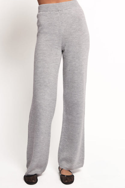 Petal and Pup USA SETS Remii Knit Pant Set - Grey