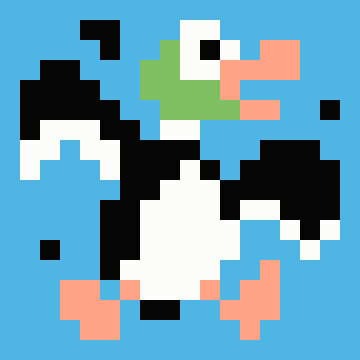 Retro Gaming Revival Quilt a Long Block 11 - Hunting Duck