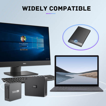 retrobat 500gb hdd compatible different windows computers
