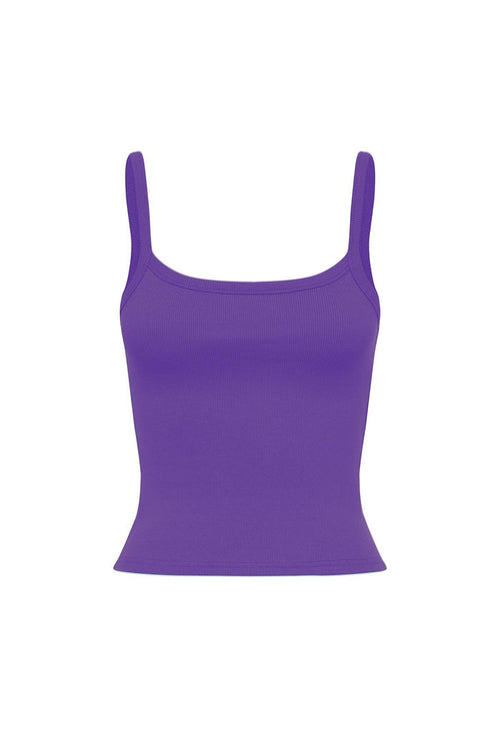 Ribbed Singlet Viola