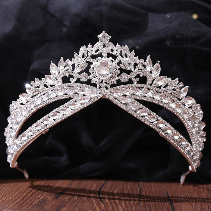 Ribbons Design Retro Crystal Tiara