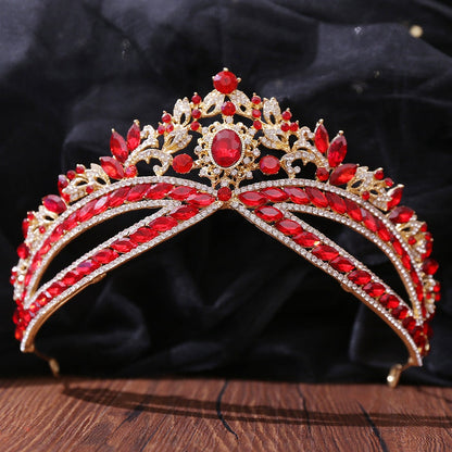 Ribbons Design Retro Crystal Tiara
