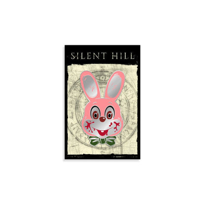 Robbie the Rabbit Enamel Pin