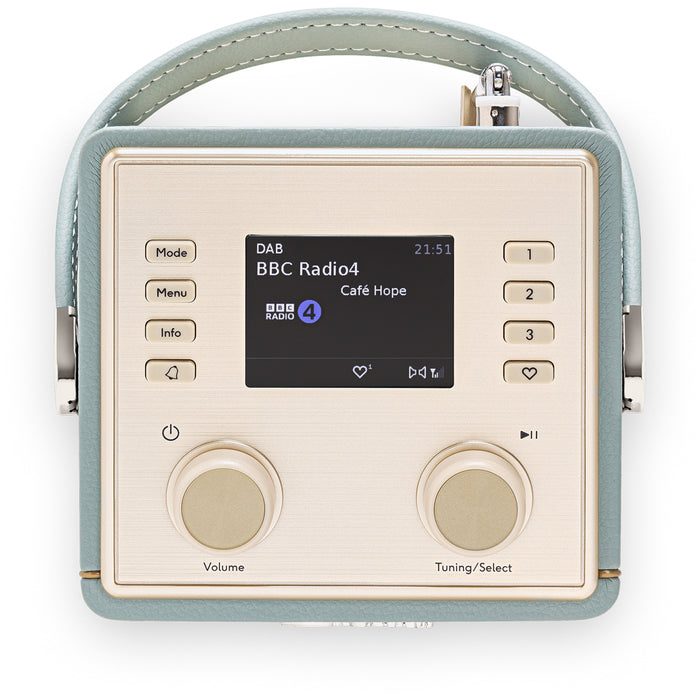 Roberts Revival Mini 2 Portable Bluetooth DAB+ DAB FM Radio - Duck Egg Duck Egg
