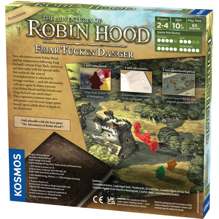 Robin Hood: Friar Tuck in Danger (Expansion Game) Games Thames & Kosmos