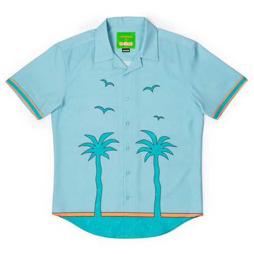 RSVLTS XS Nickelodeon Short Sleeve Shirt Rocket Power "The Uncle Tito" – Camp Collar KUNUFLEX Short Sleeve Shirt