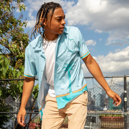 RSVLTS RSVLTS Rocket Power "The Uncle Tito" – Camp Collar KUNUFLEX Short Sleeve Shirt