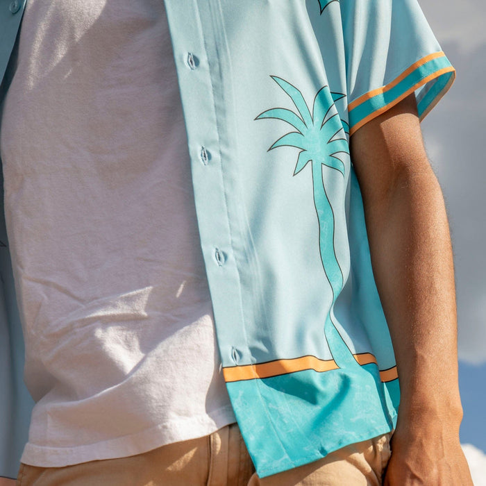 RSVLTS RSVLTS Rocket Power "The Uncle Tito" – Camp Collar KUNUFLEX Short Sleeve Shirt
