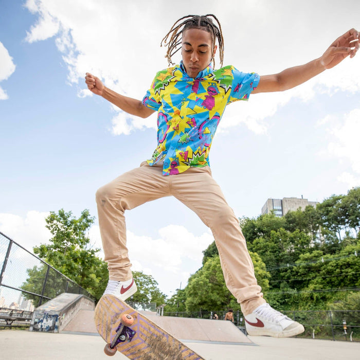 RSVLTS RSVLTS Rocket Power "Woggity Woogity" – KUNUFLEX Short Sleeve Shirt