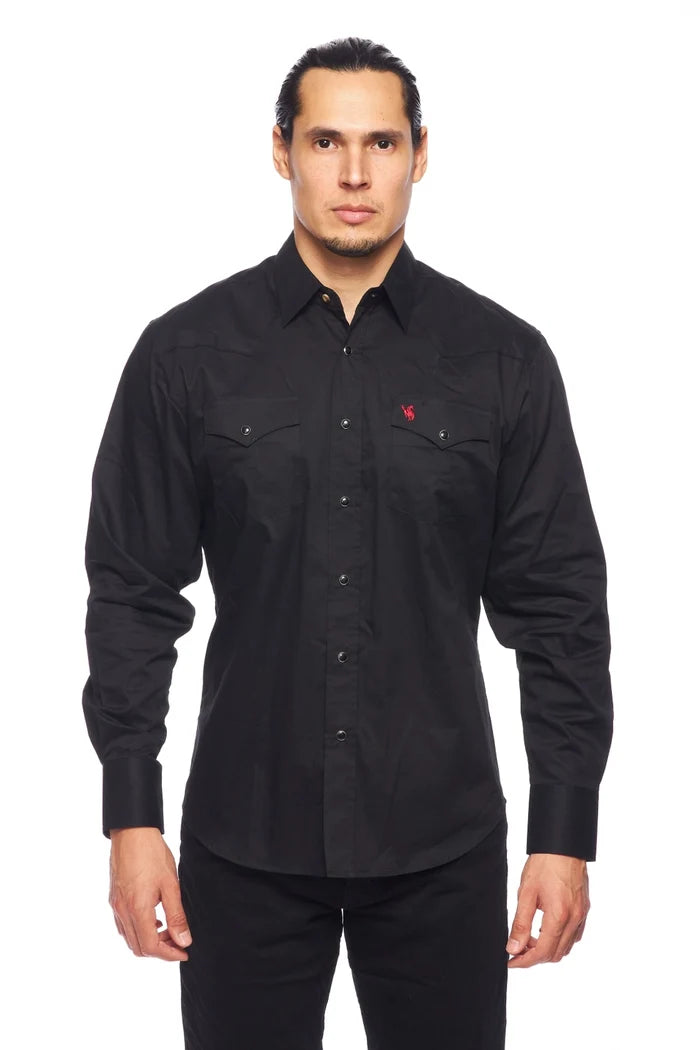 Rodeo Clothing Black Western Shirt