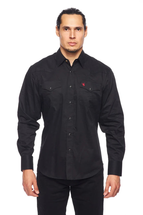 Rodeo Clothing Black Western Shirt