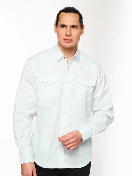 Rodeo Clothing White Western Shirt