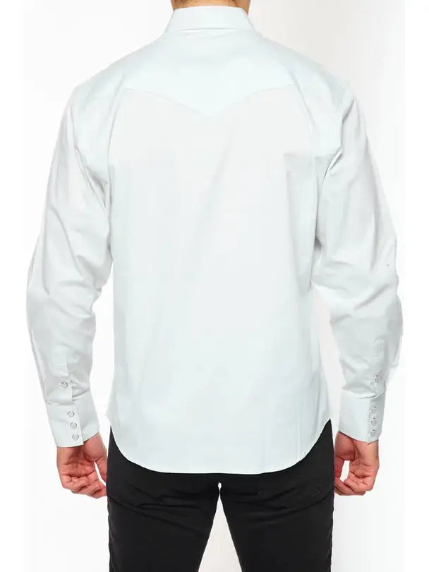 Rodeo Clothing White Western Shirt