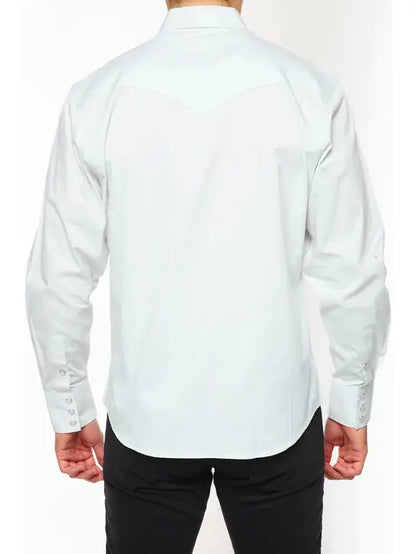 Rodeo Clothing White Western Shirt