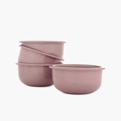 Rolled Enamelware Side Bowl Set