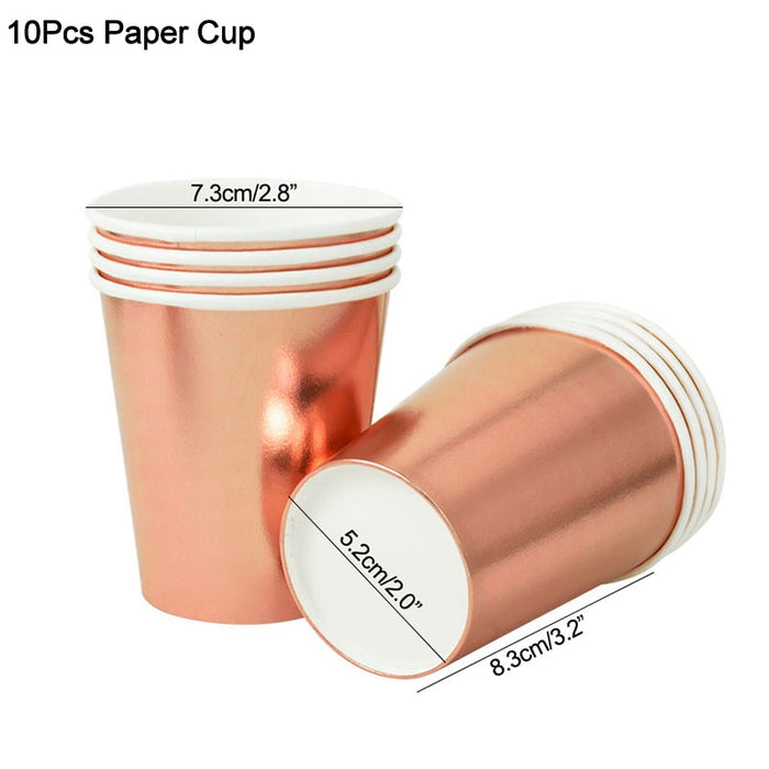 10pcs paper cup