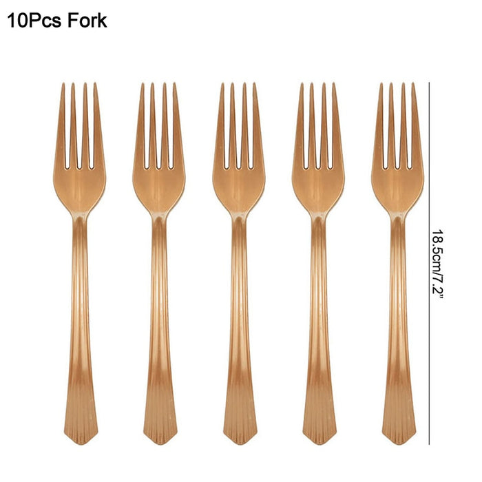 10pcs fork