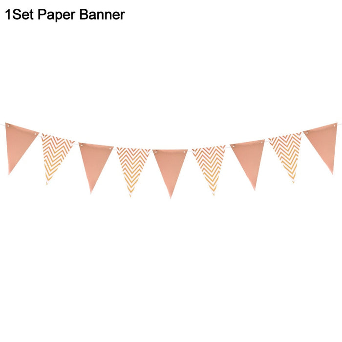 1set paper banner