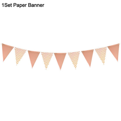 1set paper banner