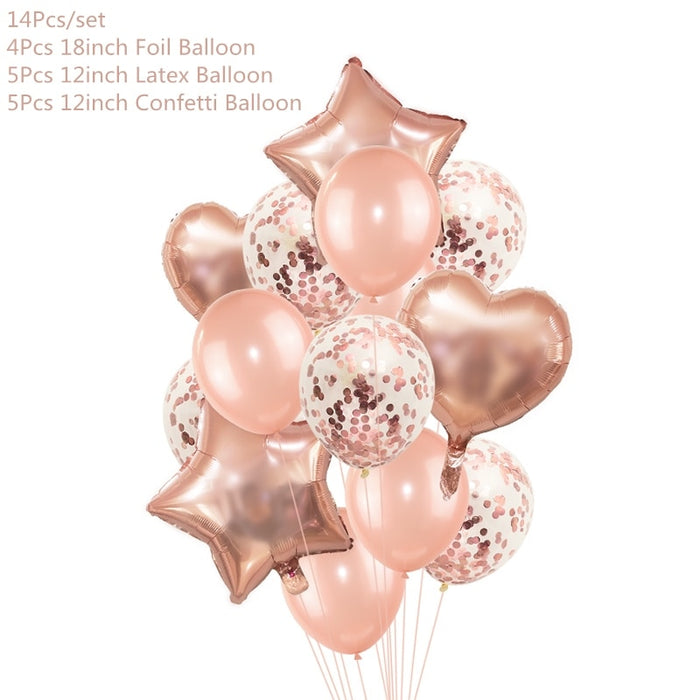 14pcs balloons