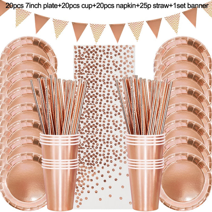 86pcs tableware set