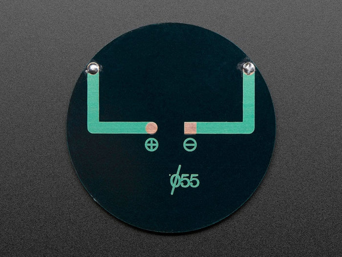 Round Solar Panel Skill Badge - 5V / 40mA by Cixi Intec - The Pi Hut