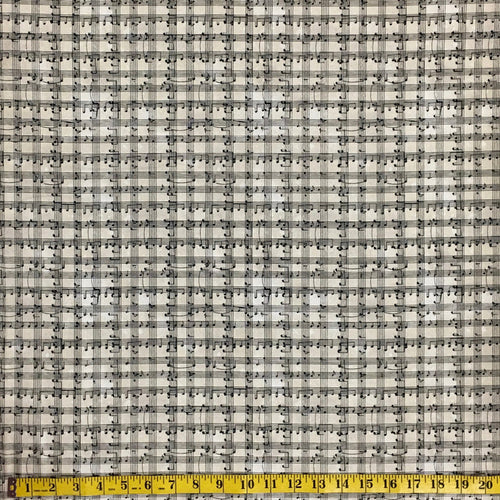 ROW BY ROW SEW MUSICAL C5935 CREAM