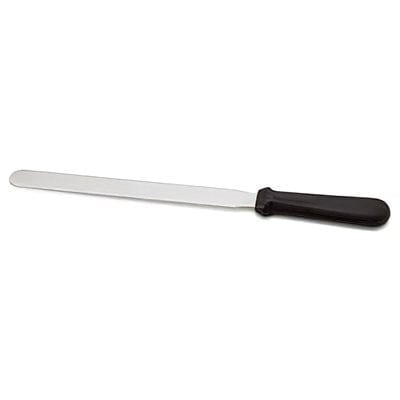 Royal Industries 12 inch  Straight Baker's Spatula with Plastic Handle When undergoing pain-staking work on delicate projects such as creating elegant design work on cakes a bakery needs to use tools that will match quality of their artistry -ROY35 Hannah's Variety Store
