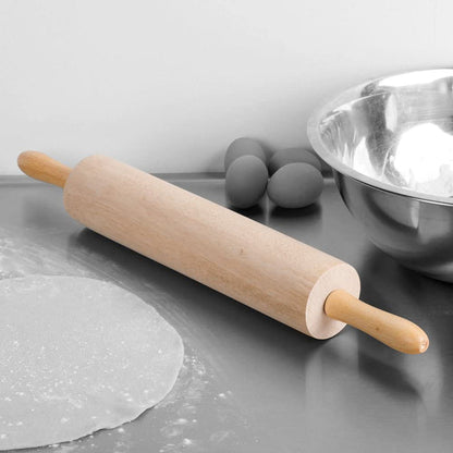 Royal Industries 15 inch Wood Rolling Pin  When rolling out dough for pizzas or even cookies it's important to make sure that your dough has been evenly rolled out  -ROY RP 15 Hannah's Variety Store