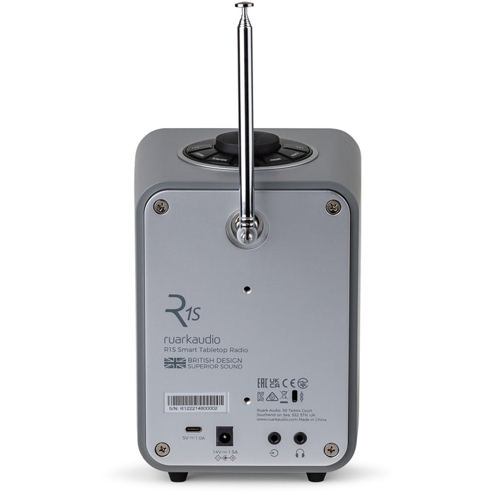 Ruark R1S Premium DAB DAB+ FM Bluetooth USB Digital Smart Radio Light Cream Cream