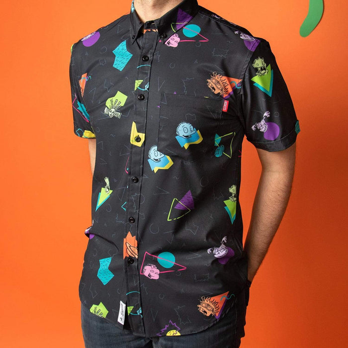 RSVLTS Nickelodeon Short Sleeve Shirt Rugrats "Playpen" – KUNUFLEX Short Sleeve Shirt