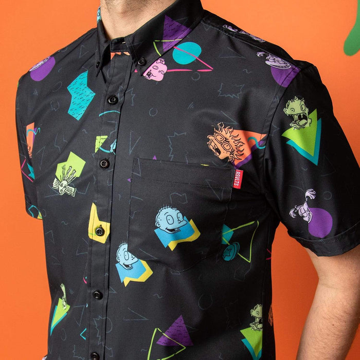 RSVLTS Nickelodeon Short Sleeve Shirt Rugrats "Playpen" – KUNUFLEX Short Sleeve Shirt