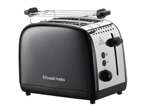 Russell Hobbs Colours Plus Black 2-Slice Toaster | 26550