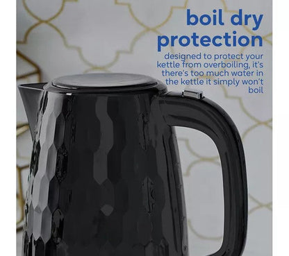 Russell Hobbs Honeycomb Jug Kettle - Black | 26051