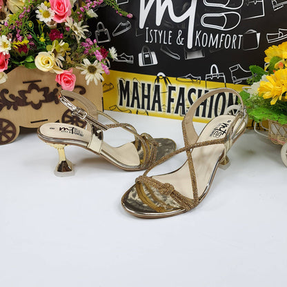 RW-108 Golden - Maha fashions -  Women Sandals