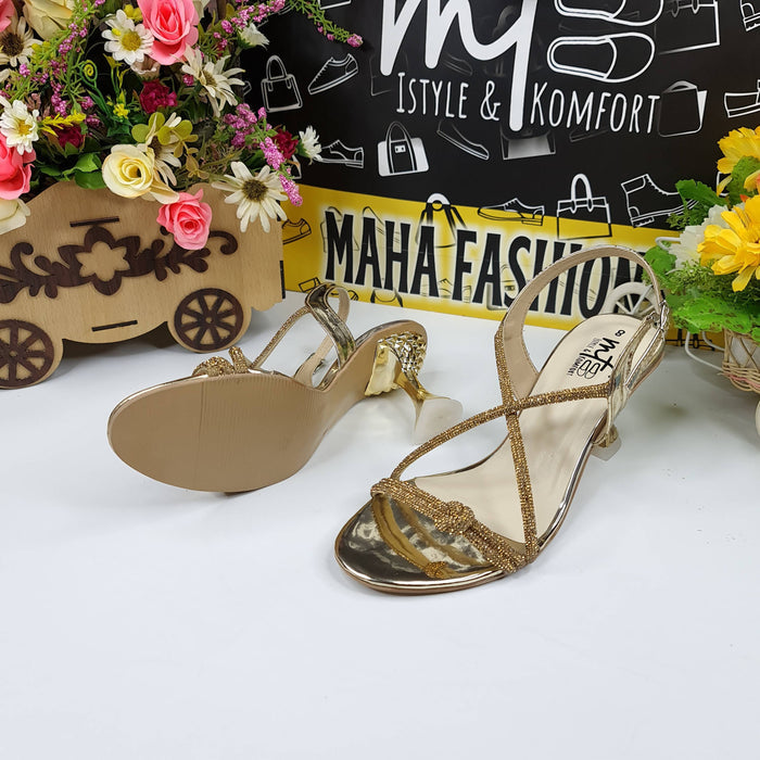 RW-108 Golden - Maha fashions -  Women Sandals