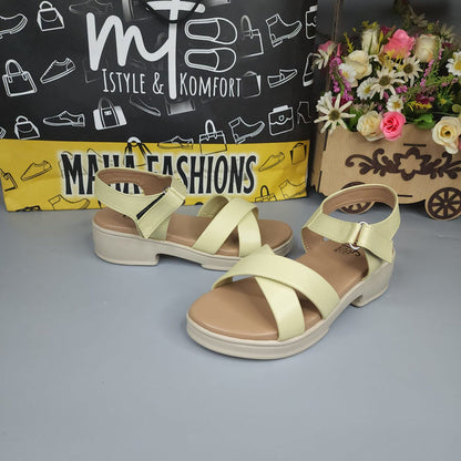 RW-178 LEMON - Maha fashions -  Women Footwear