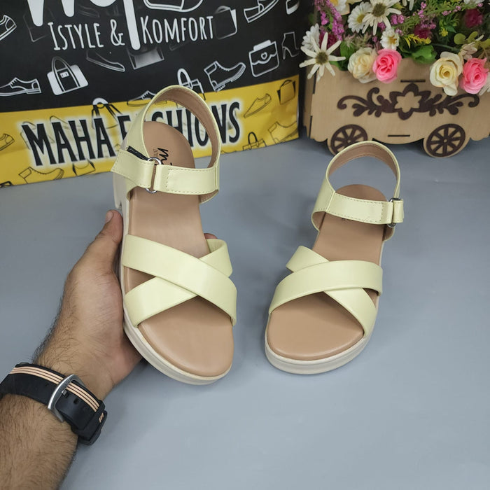 RW-178 LEMON - Maha fashions -  Women Footwear