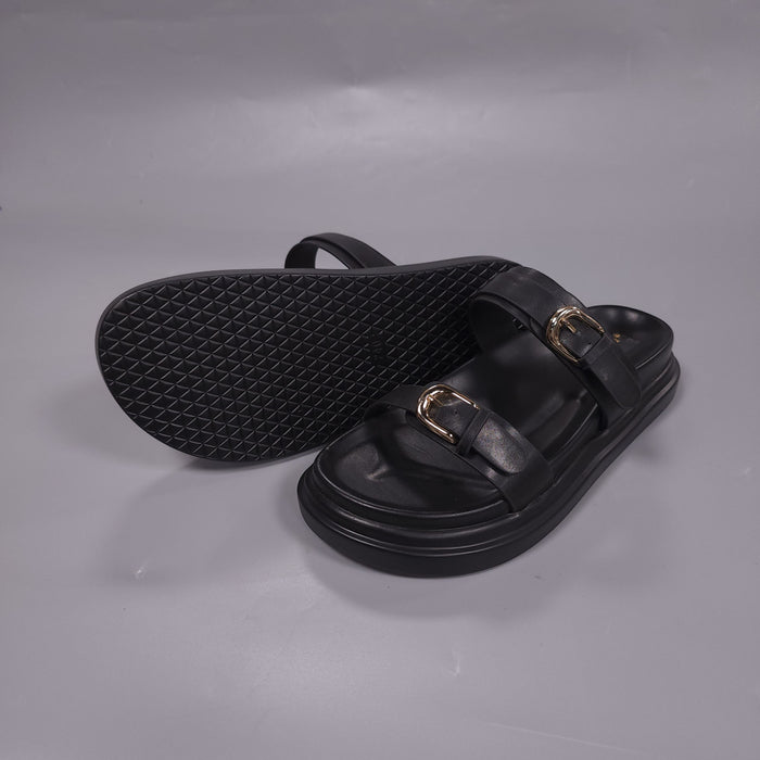 RW-206 BLACK - Maha fashions -  Women Footwear
