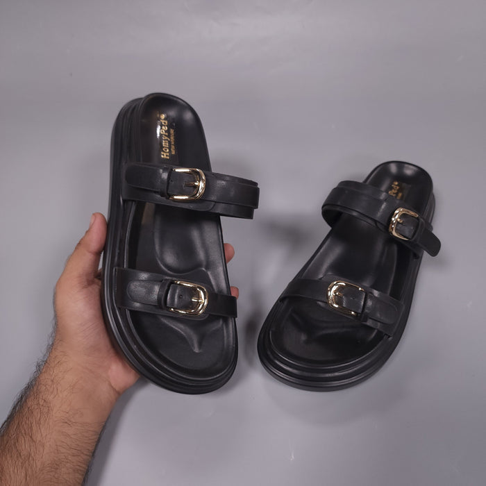 RW-206 BLACK - Maha fashions -  Women Footwear