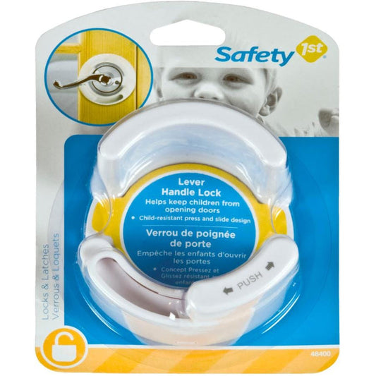 Safety 1st Lever Handle Lock: Help keep your little explorer in areas of your home with a handle toggle closure - 48400 ebuystt