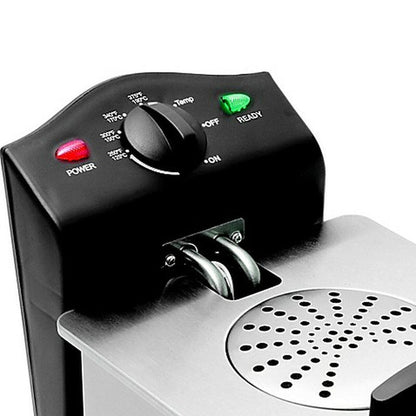 SALTON 3L Stainless Steel Deep Fryer - DF1233